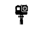 60 Action Camera Silhouette Icon, an Illustration by Artivon (Thumbnail 18 of 61)