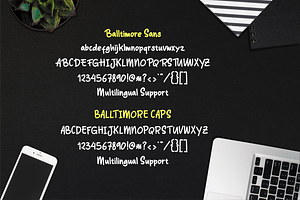 Balltimore Sans - Handlettering Sans