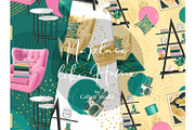 Home digital paper, furniture papers, a Pattern Graphic by Collart Studio (Thumbnail 3 of 9)