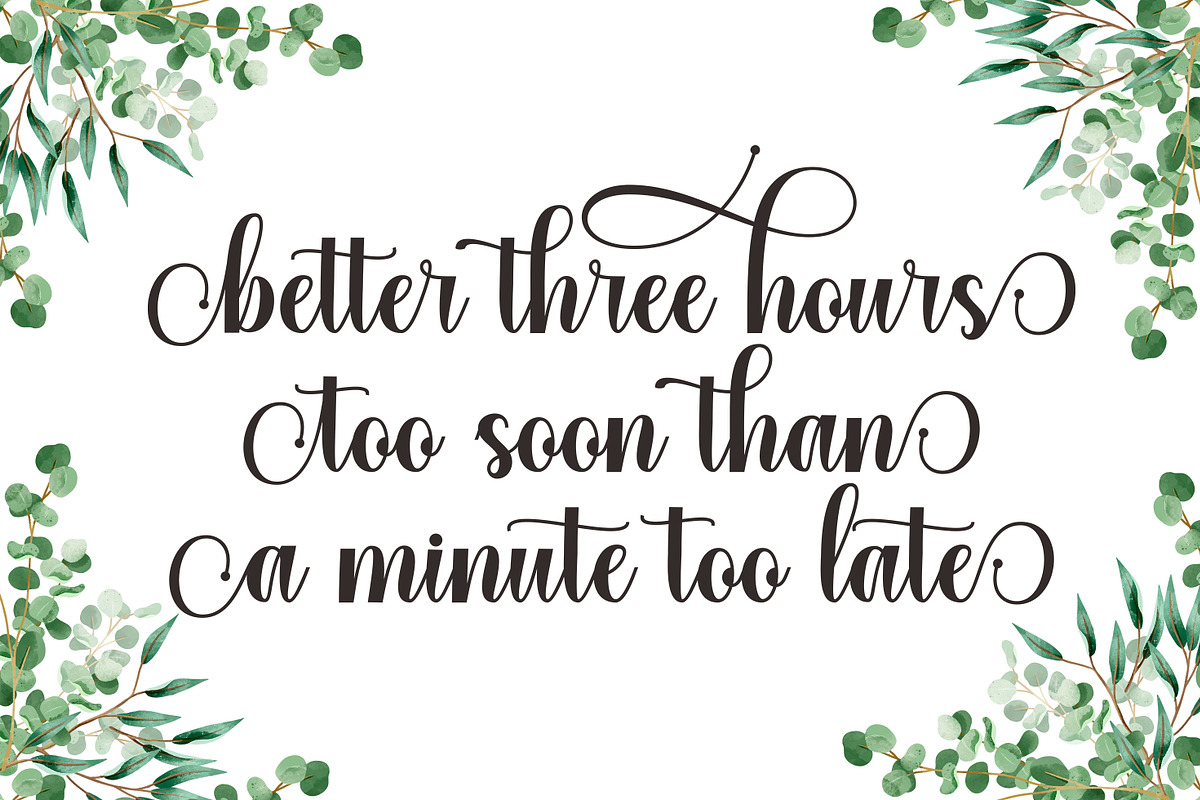 Hello Lovely, a Script Font by Nurul_kamal (Photo 7 of 11)
