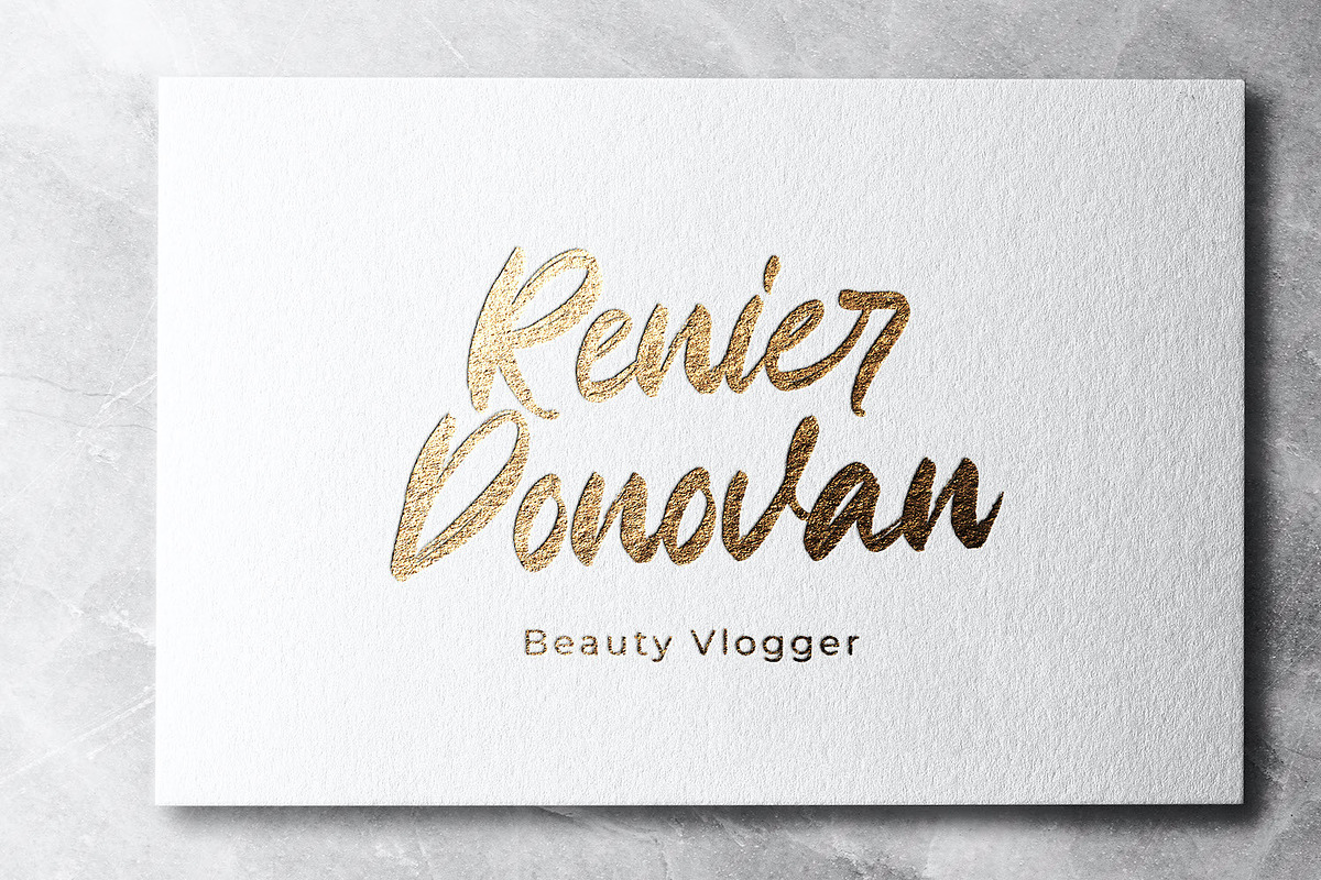 Higuey Matteo - Textured Brush Font, a Script Font by StringLabs (Photo 5 of 9)