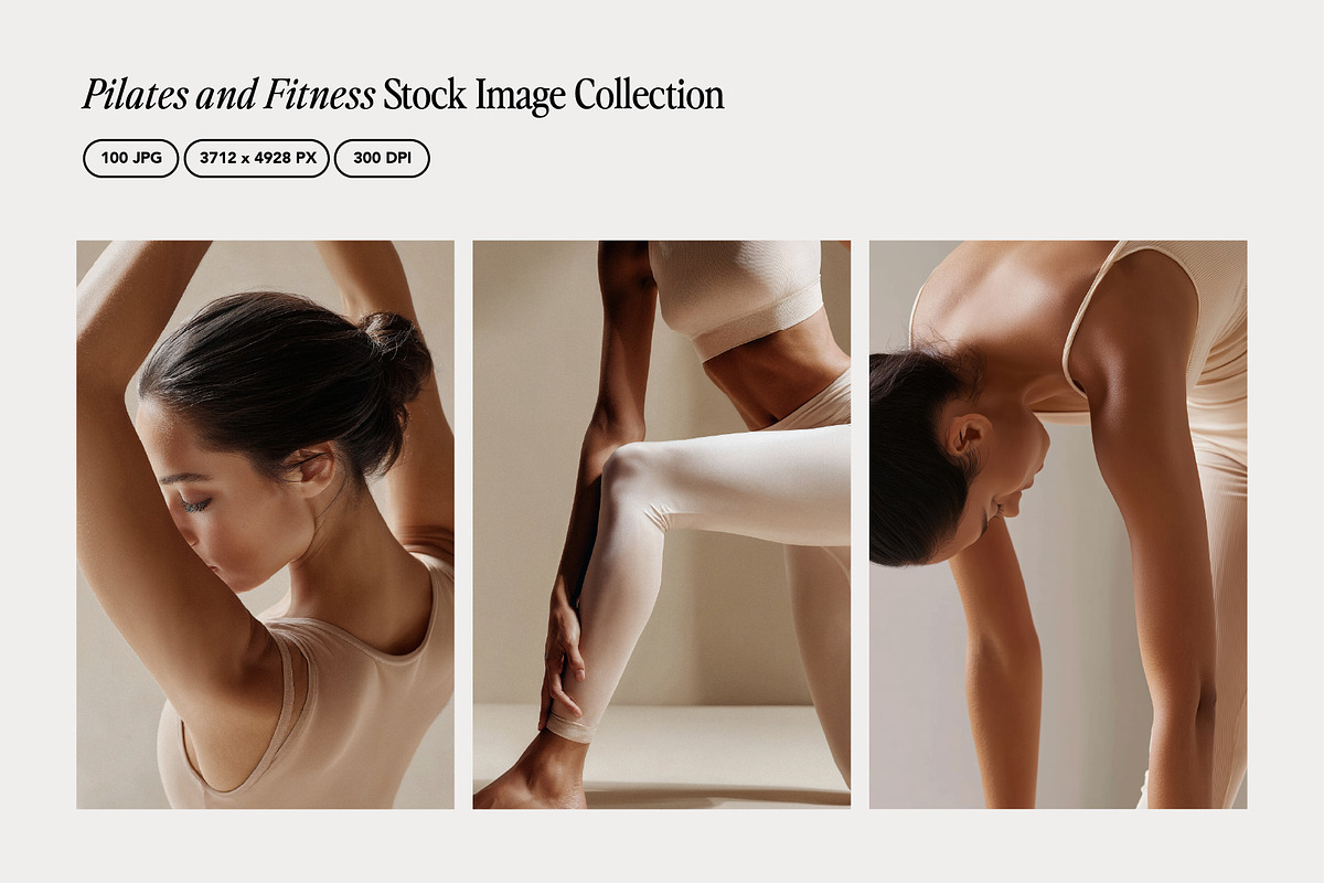 Pilates and Yoga 100 Photos Bundle, a Sports & Recreation Photo by Tomasz Ganclerz (Photo 4 of 6)