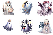 Halloween Lace Ghost Sublimation, an Illustration by DreamArtGraphic (Thumbnail 5 of 6)