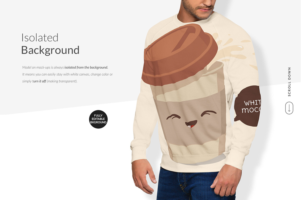 Men Raglan Mock-ups Set FREE DEMO, a Books & Magazine Mockup by Apparel_Mockups (Photo 14 of 24)