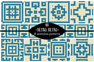 Set 120 - 8 Seamless Patterns