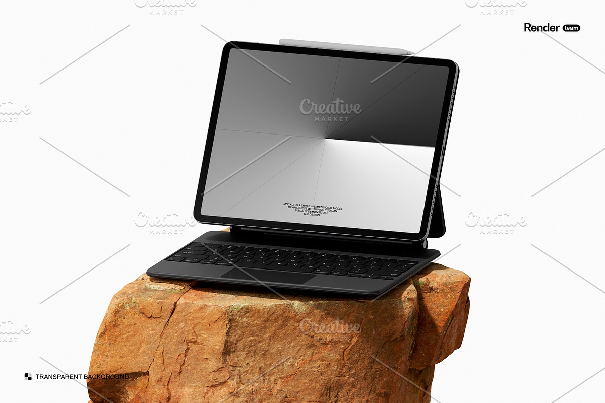 iPad Mockup Set, an iPad Mockup by Renderteam (Photo 8 of 16)