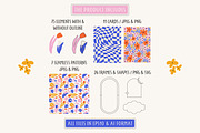 Flowery / Graphics & patterns, a Decorative Illustration by by Margo (Thumbnail 2 of 9)