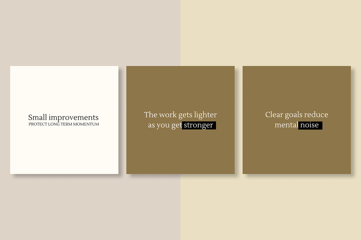 50 POSITIVE INSTAGRAM TEMPLATE, a Social Media Template by RB Boutique (Photo 3 of 9)