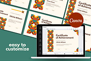 Modern Canva Certificates Templates, a Templates & Theme by TemplateCastleStore (Thumbnail 2 of 3)