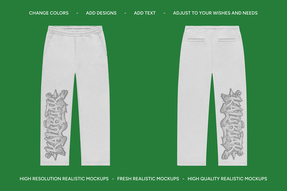 Urbanwear Apparel Templates, a Bottom Mockup by AtelierDuVow (Photo 7 of 10)