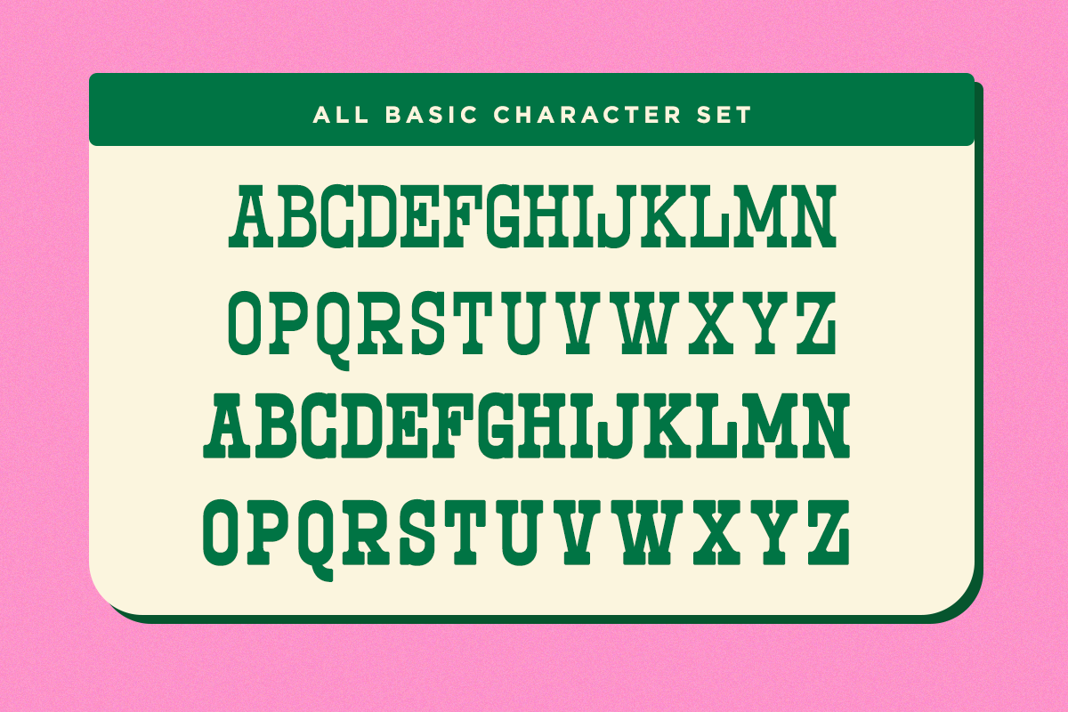 North Railway – A Western Slab Serif, a Slab Serif Font by Say Studio (Photo 11 of 13)