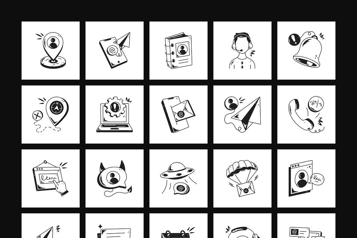 Sketch Icons, an Outline Icon by Prosymbols (Photo 22 of 30)