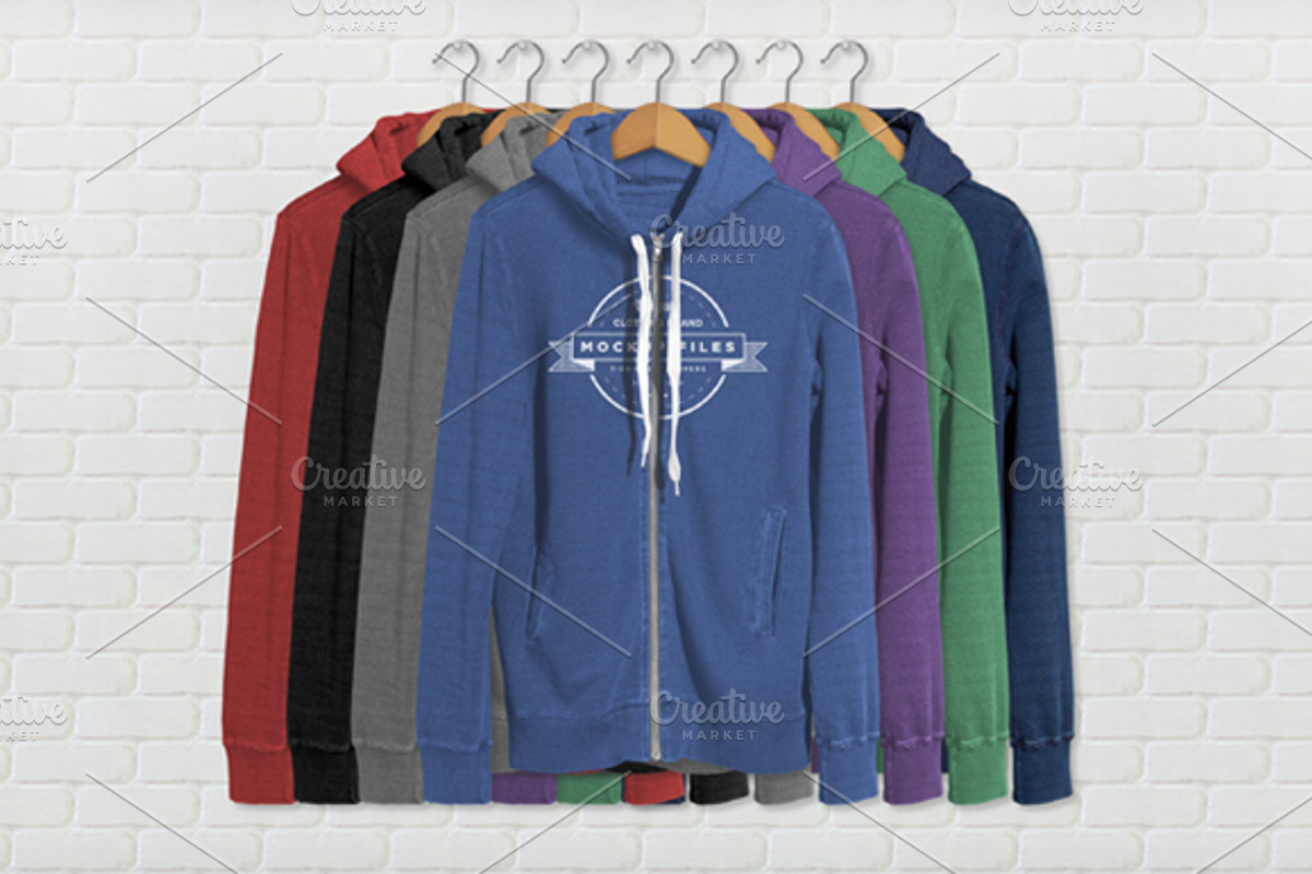 Triple Hoody Mockups, a Hoody Mockup by DanFreebairn (Photo 3 of 4)