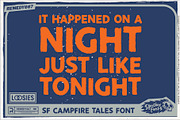 Campfire Tales, a Handwritten Font by Remedy667 (Thumbnail 2 of 5)