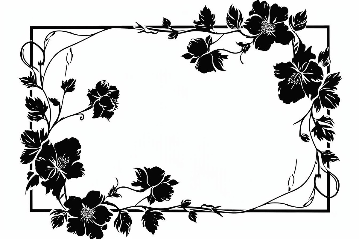 Laser Cut Border Frame Set, an Illustration by hafijul (Photo 9 of 9)
