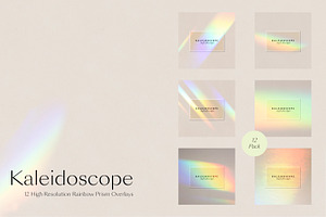 Kaleidoscope Rainbow Prism Overlay