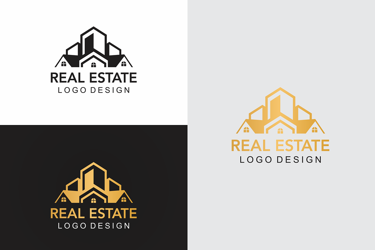 Luxury Real Estate Logos Design, a Branding & Logo Template by SHEILLA (Photo 4 of 6)