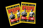 Old Vintage Boxing Flyer, a Card Template by megarez (Thumbnail 3 of 3)