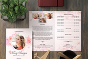 Funeral Program Template, an Invitation Template by TemplatesForest (Thumbnail 1 of 3)