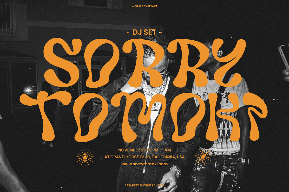 Noesan - Liquid Display Font, a Font by Flawless And Co (Photo 5 of 10)