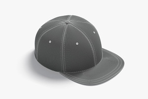 Snapback Black Sport 3D Model