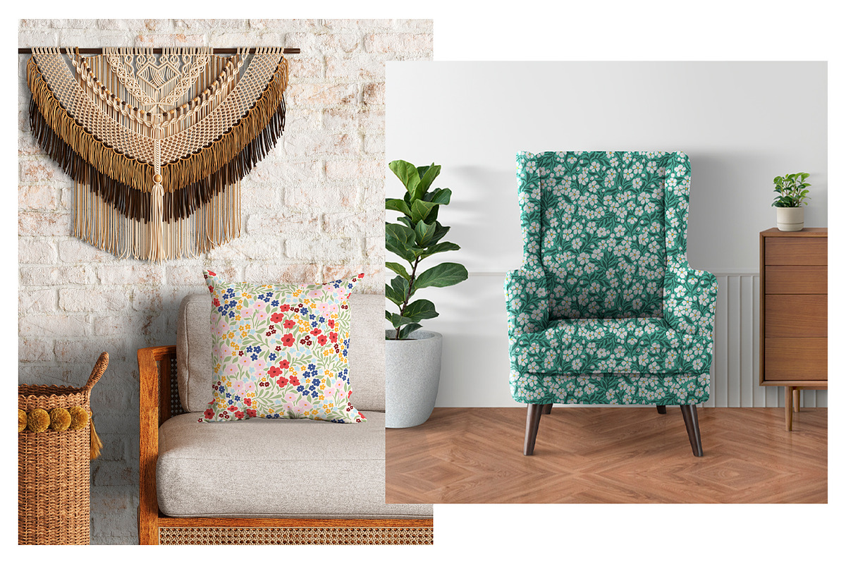 Summer Flower Patterns, a Pattern Graphic by Alina Sh (Photo 8 of 10)