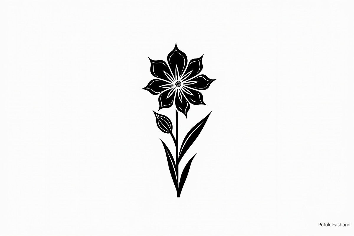 Floral Outline Vector Pack, an Illustration by yasushie (Photo 21 of 21)