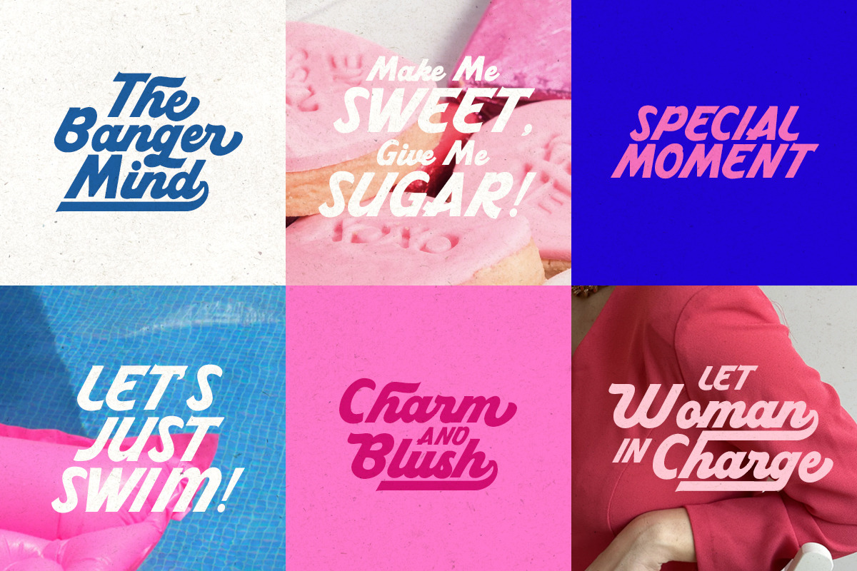 Mokita Retro Bold Script, a Script Font by Letterhend Studio (Photo 6 of 9)