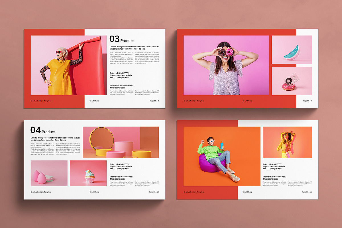 Creative Portfolio Presentation, a Presentation Template by E-Type (Photo 4 of 4)