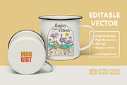 Enjoy the Vibes, a Seasonal Illustration by Mangustudio (Thumbnail 3 of 3)