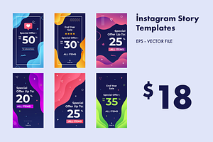 Instagram Story Template design