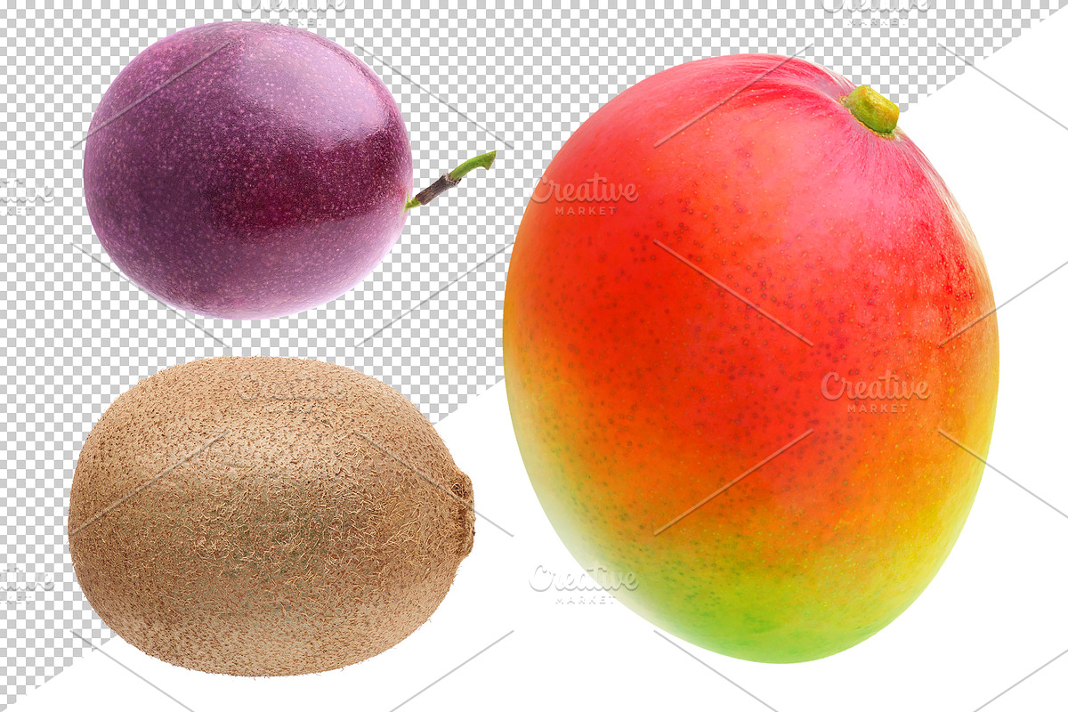 Tropical fruits, an Object Graphic by Fruits+Veggies (Photo 6 of 7)