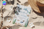 Oneder The Sea Birthday Invitation, a Templates & Theme by Digital_Mind (Thumbnail 1 of 3)
