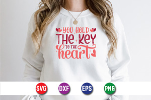 You Hold The Key To The Heart SVG