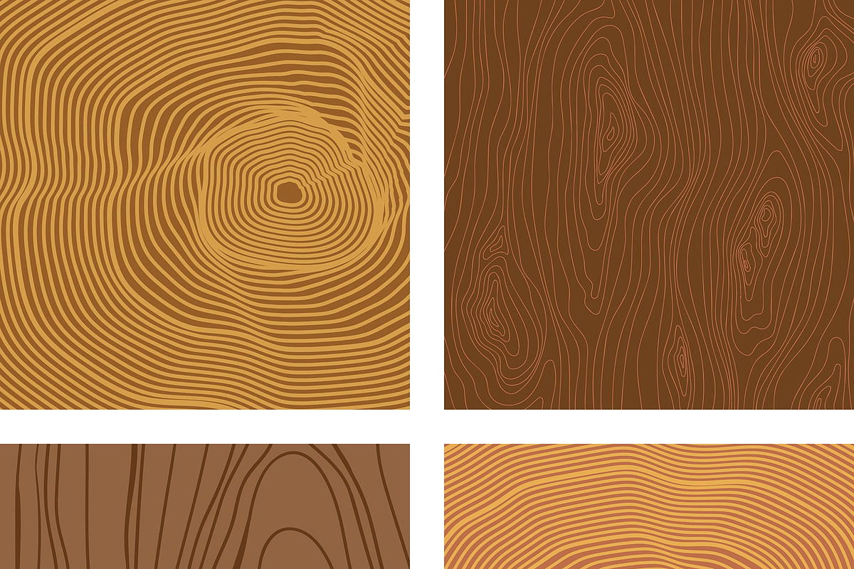 Tree Rings Digital Paper, a Background Graphic by Norse Studio (Photo 2 of 4)