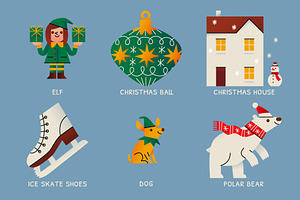 66 Christmas Design Elements