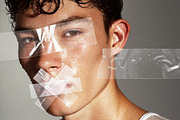 30 Isolated Clear Plastic Tape Piece, an Object Graphic by smishura (Thumbnail 5 of 5)