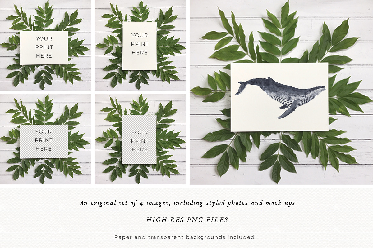 Floral Mock Up | Flatlay | Stock, a Print Template by Bilbie Artwork (Photo 1 of 4)