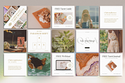 The Tarot Reader Social Media Bundle, a Social Media Template by The Flossy Finch (Thumbnail 6 of 15)