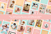 Pastel Boho Instagram Templates, a Social Media Template by SunshineStudioBoutique (Thumbnail 3 of 8)