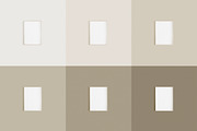Thin Wooden Frame Mockup Bundle, a Mockup by HALFTOUNE (Thumbnail 3 of 12)
