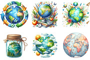 Earth Clipart PNG Free, an Illustration by DreamArtGraphic (Thumbnail 6 of 6)