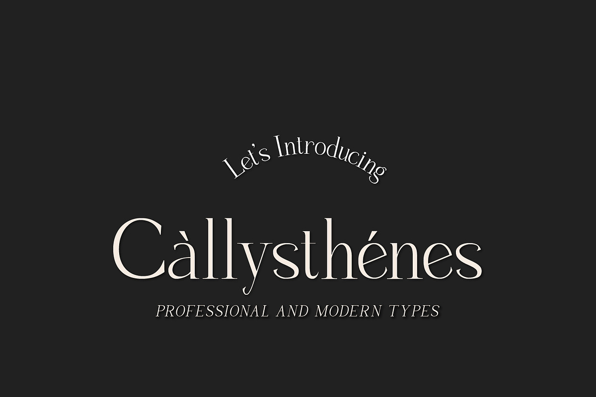 Callysthenes Serif Font, a Serif Font by Jrray Studio (Photo 10 of 12)
