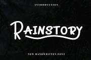 Rainstory, a Handwritten Font by FreshTypeINK (Thumbnail 1 of 8)