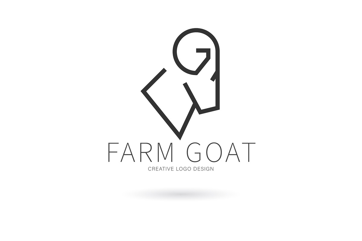 Goat logo, Farm logo, a Branding & Logo Template by Logocreative (Photo 3 of 3)