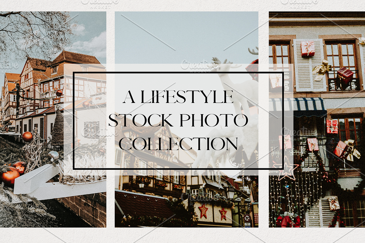 Christmas Market Stock Photo Bundle, a Holiday Photo by Le Maison Bohem (Photo 5 of 5)