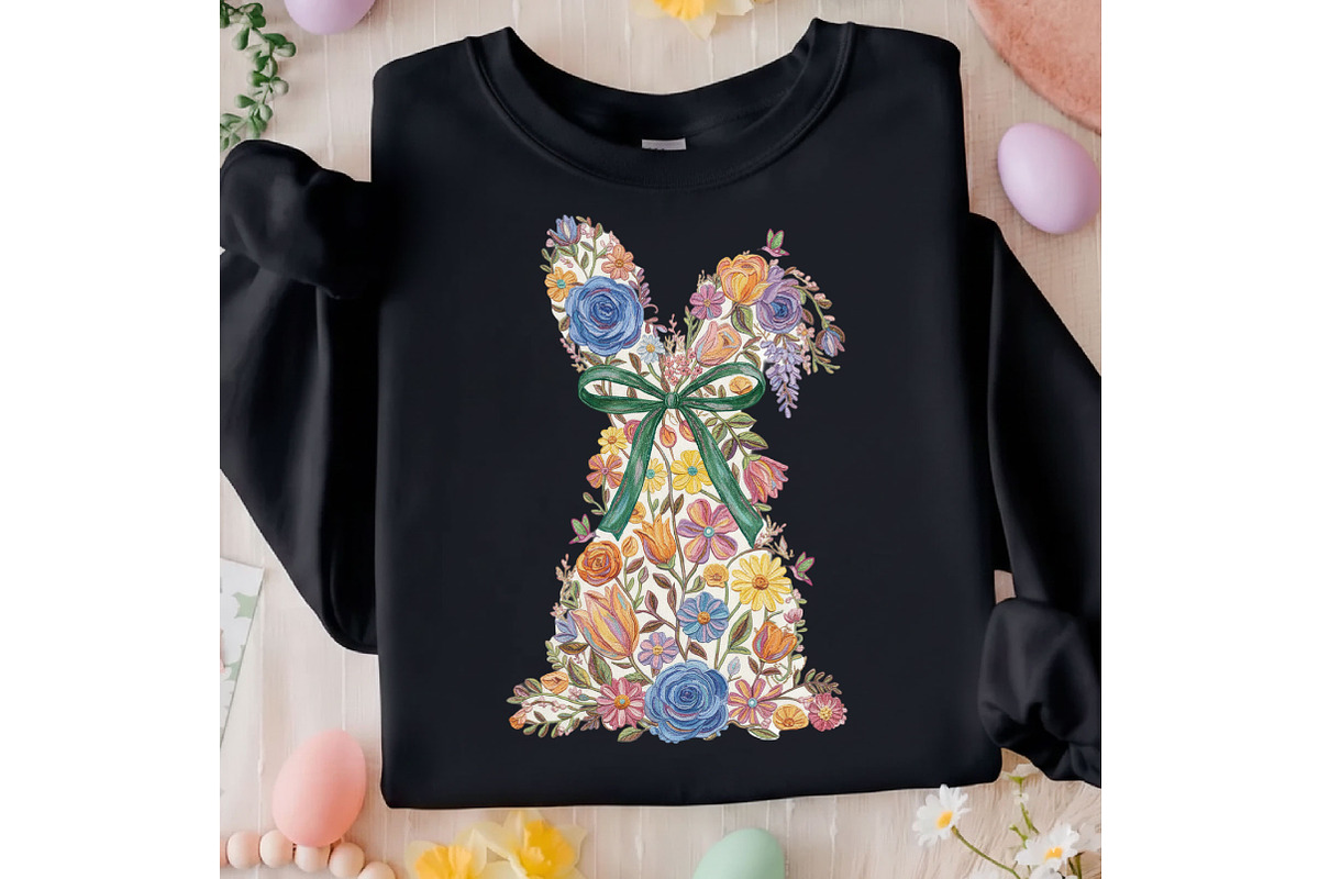 Brushstroke Easter Bunny Png Easter, an Illustration by Designking (Photo 2 of 6)