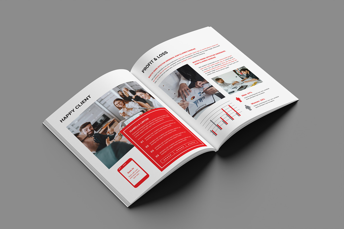 Annual Report, a Brochure Template by Art Design Shop (Photo 9 of 10)