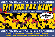 Brushes of The Silver Age, a Brush Add-On by Fuzzy Poet by DG2 (Thumbnail 1 of 6)