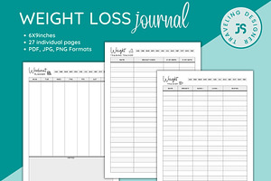 WEIGHT LOSS JOURNAL TRACKER